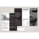 copyshop Zwart/wit A-4 gevouwen